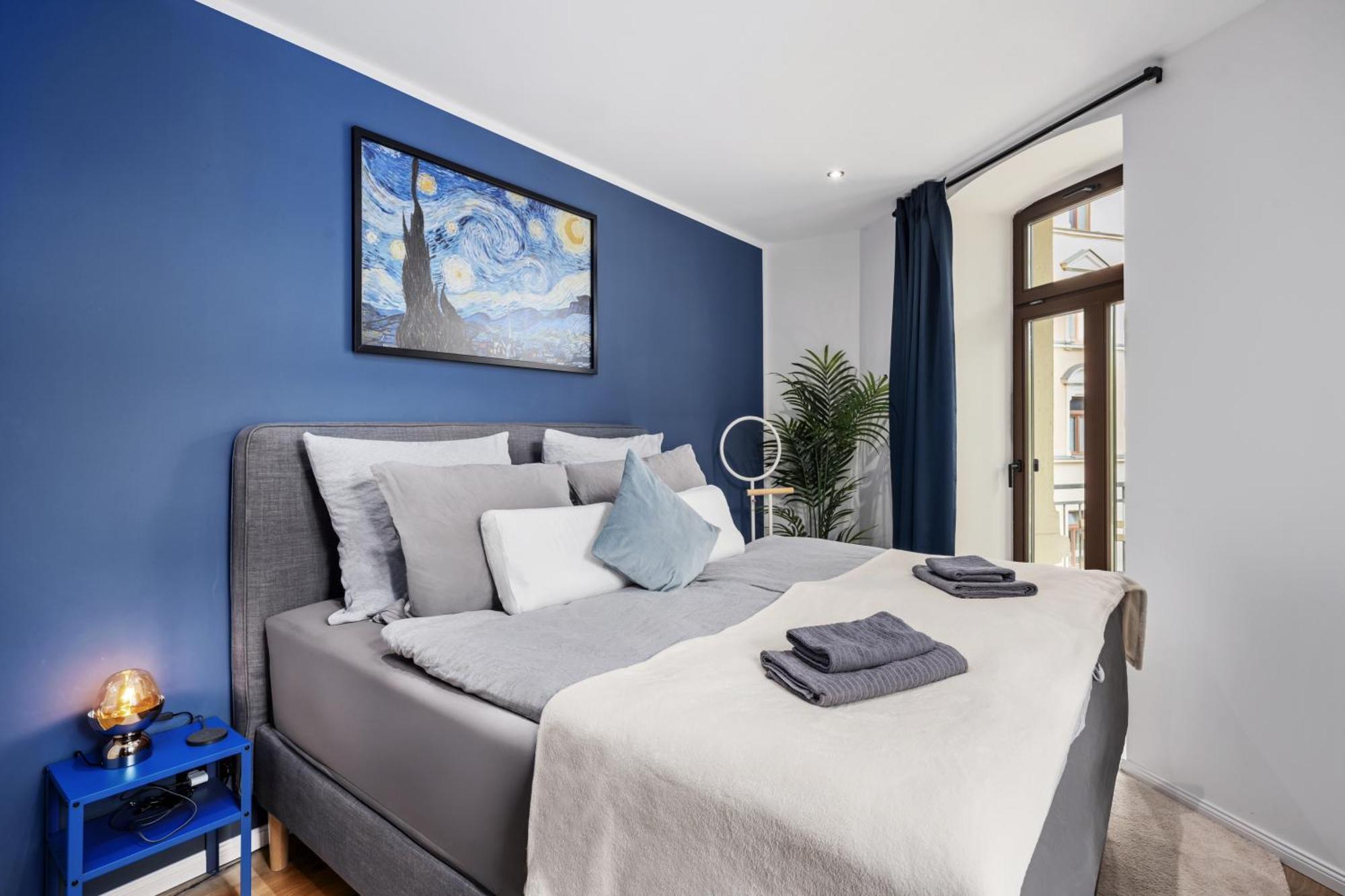 Edler Wohnraum Schlossteich-Suite 3 Sz Mit Zwei Balkonen, Kaffeevollautomat, Kamin, Klima, Lift & Zwei Parkplaetzen Chemnitz Exterior photo